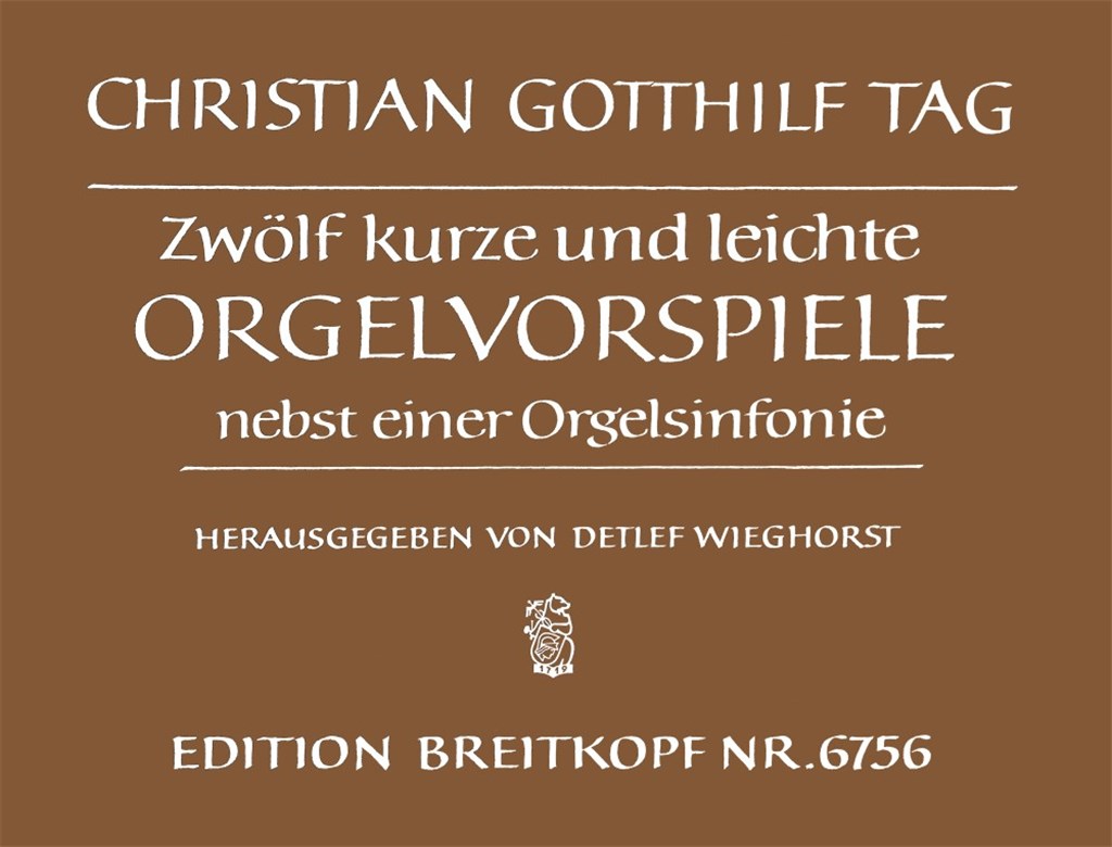 12 kurze u.leichte Orgelvorsp.